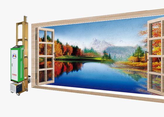 impression de grande précision de Robot Glass Mural d'imprimante du mur 2880dpi