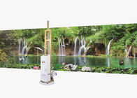 imprimante verticale Intelligent Lift de mur de la machine 3d de peinture de mur de rails de 5m