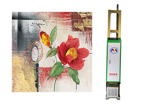 Imprimante UV verticale de mur, imprimante à jet d'encre murale Automatic Photos Printing