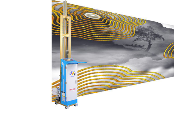 la machine d'impression de mur de 2880dpi Digital 3d effectue pour le temps froid