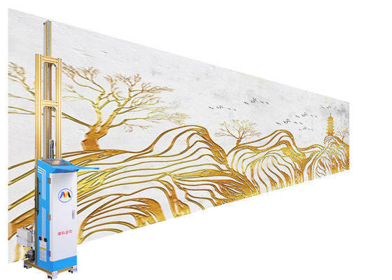 imprimante de peinture de mur de 380W 3d, imprimante murale Machine du mur 47HZ-63HZ