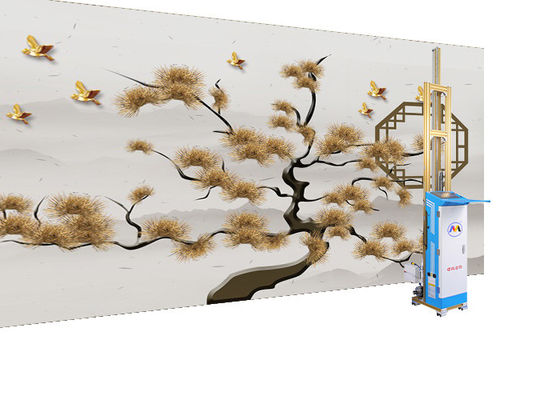 Imprimante à jet d'encre verticale du mur 3d de ZKMC Advertising Decoration