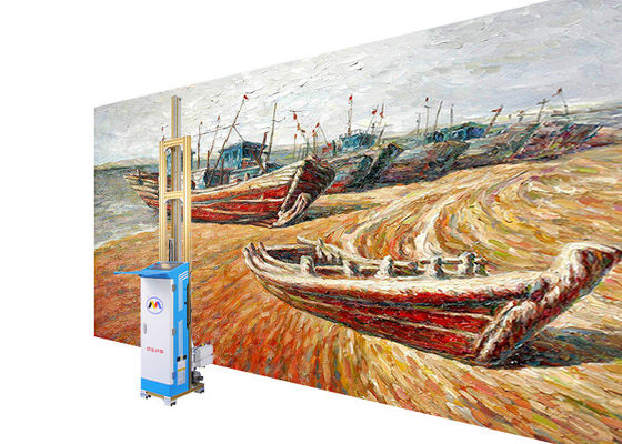 Machine d'impression verticale du mur 3d de Zkmc 220v, laser plaçant l'imprimante de mur