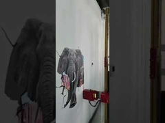 Rohs pour l'encre CE pour machine ZKMC Imprimante murale verticale Robot d'impression